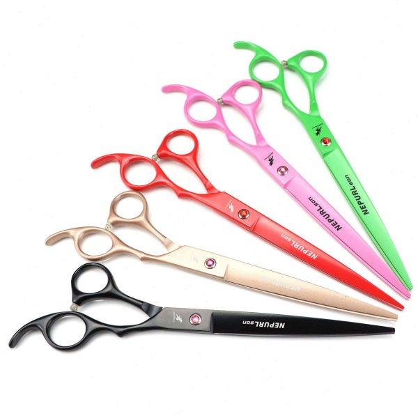 8 .0寸奈普森 彩色烤漆手型直剪 宠物美容剪 直剪  2H ZJ,五金/工具,其他剪,淘宝优惠券,粉丝福利购,淘宝优惠卷