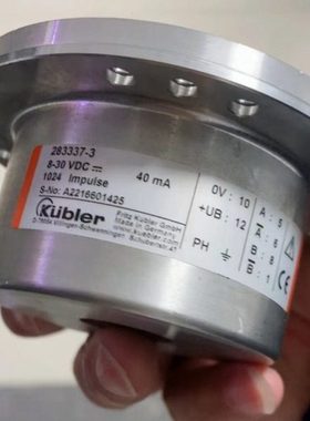 全新库伯勒283337-3 增量式光电编码器8.5821.0030.1024