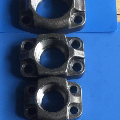 液压法兰接头57.2*26螺纹 ZG1