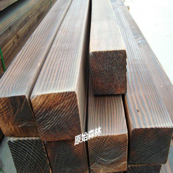 防腐木碳化木方木葡萄架地板户外枕木墙板吊顶桑拿板凉亭立柱龙骨,基础建材,防腐木,淘宝优惠券,粉丝福利购,淘宝优惠卷