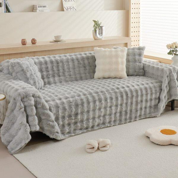 新款沙发巾冬季加厚兔毛绒沙发套罩盖布沙发屁股垫全包毛绒坐垫冬,居家布艺,沙发垫,淘宝优惠券,粉丝福利购,淘宝优惠卷
