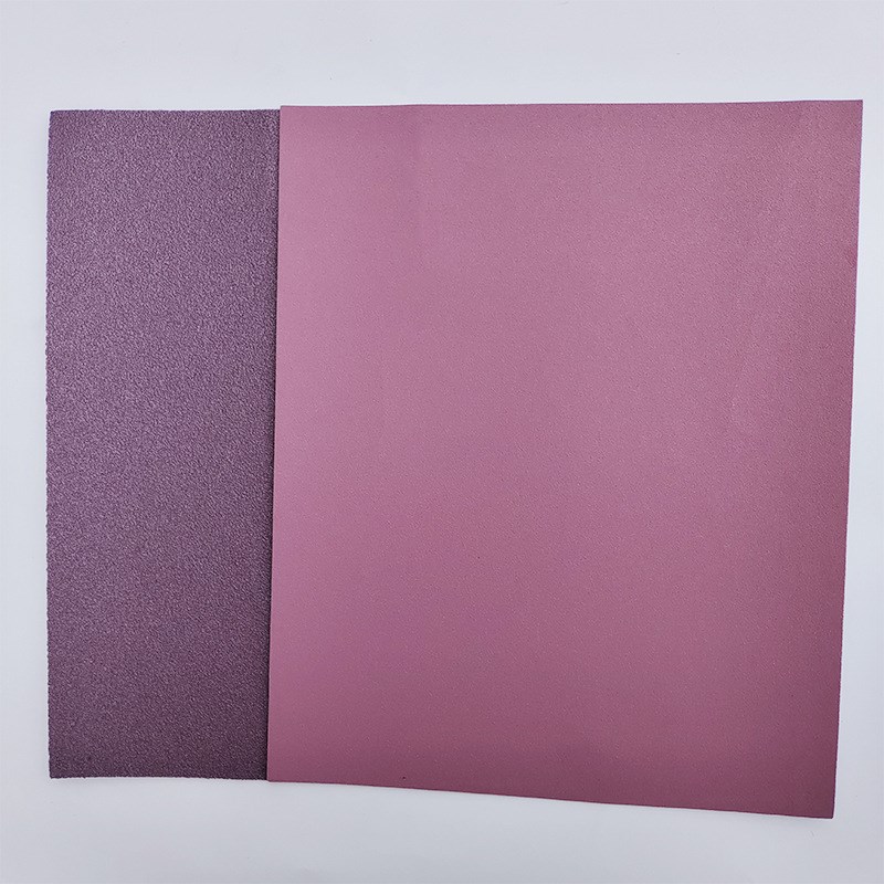 工厂直供耐水砂纸紫色水磨砂纸汽车家具打磨汽车漆面抛光美容紫砂