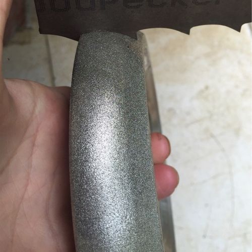 成型修整打磨 CBN砂轮 切磨 带锯轮  锯条刮刀优惠电镀斜边砂轮