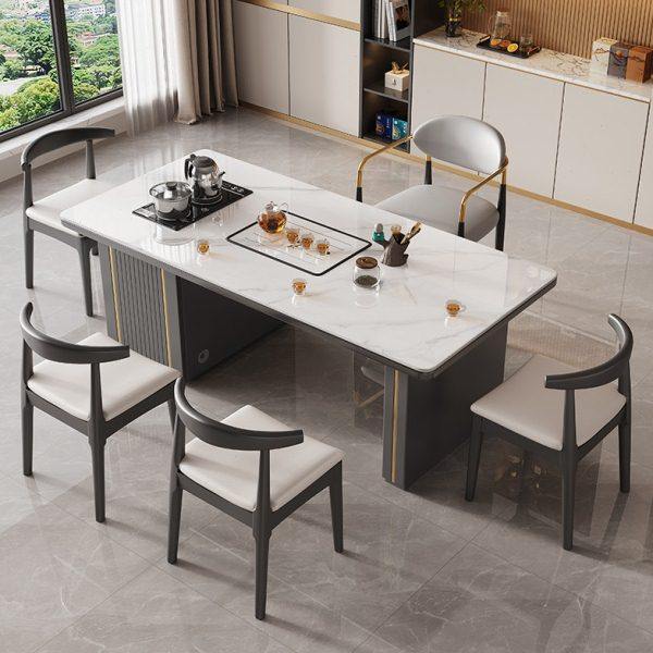 轻奢简约现岩板茶桌椅组合阳台烧水壶一体公室石板小茶台茶几,商业/办公家具,茶台/茶桌,淘宝优惠券,粉丝福利购,淘宝优惠卷