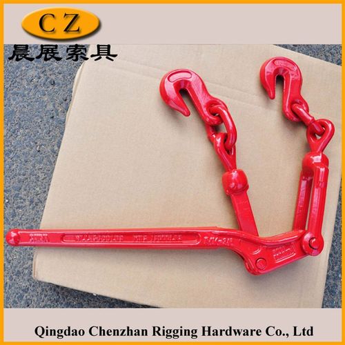 现货销售链条紧绳器棘轮式船用收紧器钢丝绳拉紧器锻造棘轮紧索具