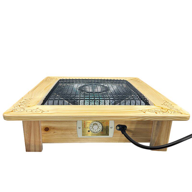 实木烤火炉脚踩取暖器节能客厅烤暖风机/取暖器
