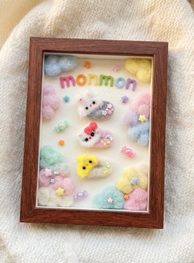 宠物发夹马尔济斯专用发夹可爱毛毡比熊bb夹泰迪发卡约克夏鼻梁夹