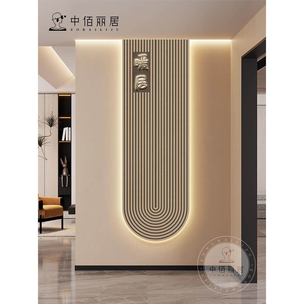 高端门厅装饰画、现代极简客厅走廊走廊挂画、Normcore纯色背景光