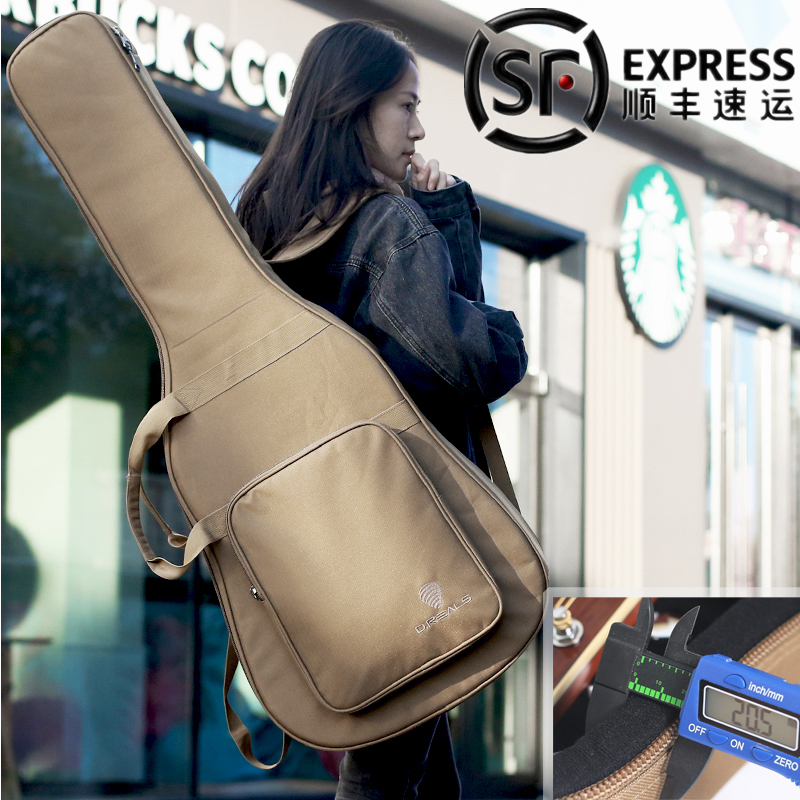 吉他包琴包琴袋34/36/39/40/41/42寸民O谣古典加绒硬壳个性潮旅行