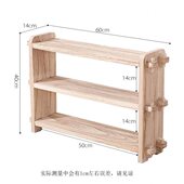 实木小博古架 茶杯架 茶壶茶具收纳展示架多宝格古董架置物架茶架