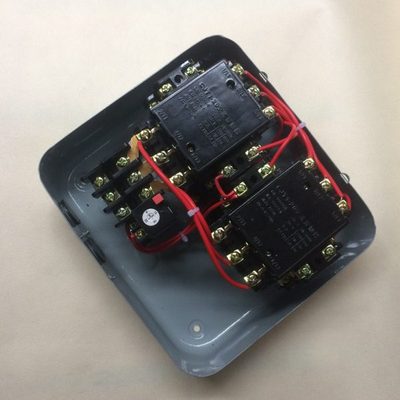 电磁磁力起动器正反转 QC12-7/NH 150A可逆电机保护器380V