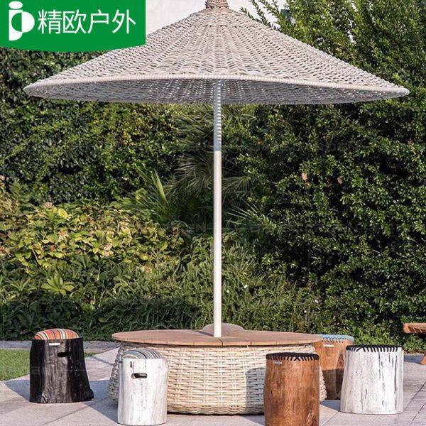 太阳伞泳池酒店度假村沙滩民宿拍照室外可定制藤编休闲户外遮阳伞,住宅家具,遮阳伞,淘宝优惠券,粉丝福利购,淘宝优惠卷