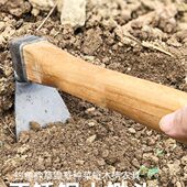 农用锄头神器翻土挖土地笋工具小锄头松土种菜老式 园艺撅头大全