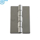 50无孔重型机械设备加厚无孔焊接平开 304不锈钢合页