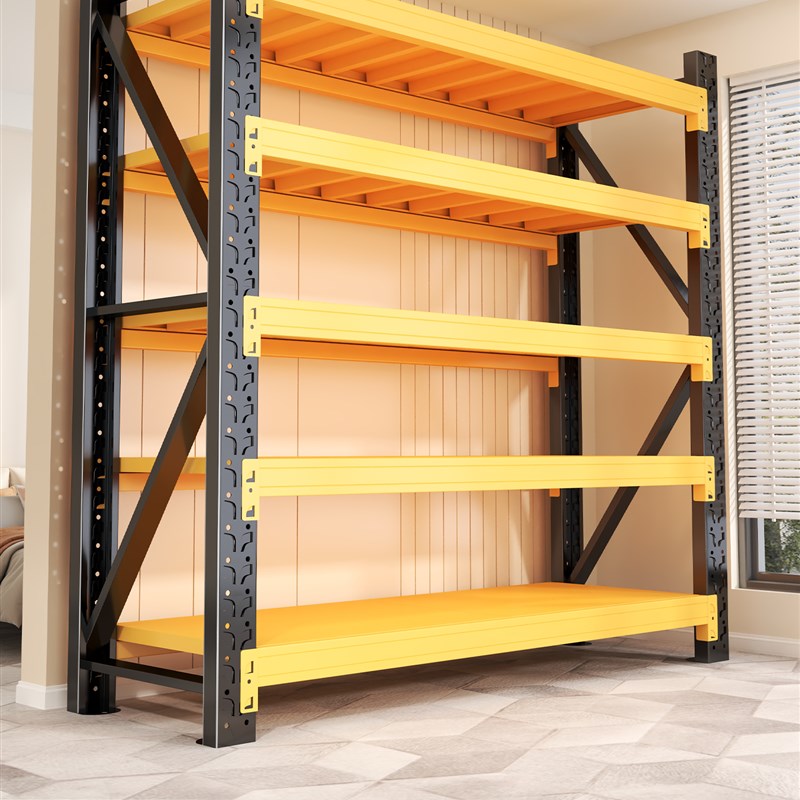 重型仓储货架多层置物架仓库w货物架快递超市家用储物架收纳铁架