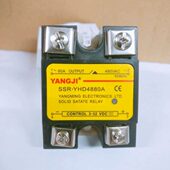 阳继YANGJI 80A 单相交流固态继电器 480V YHD4880A 特