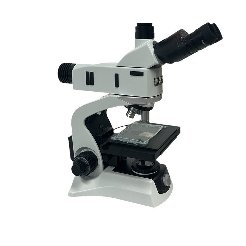 高清金相显微镜检测半导体芯片纤维高分子材料金属组织玻璃带偏光