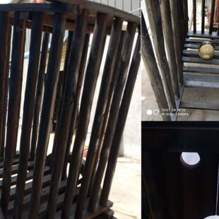 景区展览馆道具囚车笼木驴枷锁刑具火盆老虎凳吊架木质影视舞台