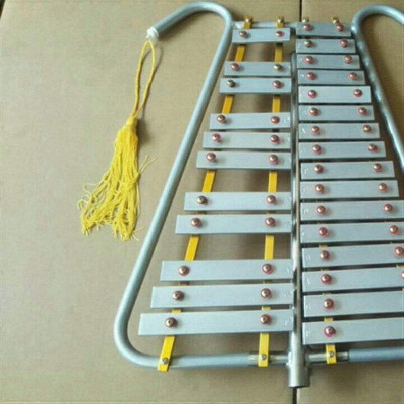 奥尔夫打击乐器/幼教打琴/亲子25音铝板琴行进钟琴/29音钟琴/27音