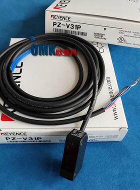 基器恩士光电漫反射式传感PZ-V1P形反射型方电缆型PN3P信号输出