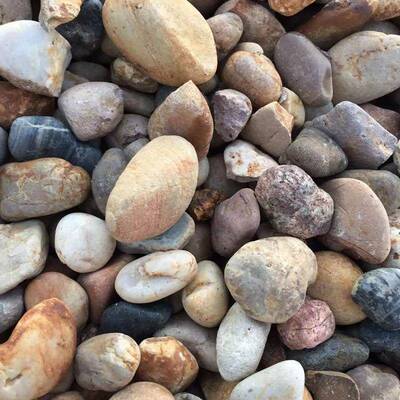 杂色卵石厂家899污变处理滤料水石水池垫鹅底压器石河滩石头
