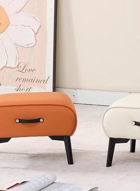轻客厅意椅子简约矮凳子沙发凳脚踏凳入户换鞋小凳式AD027302奢家