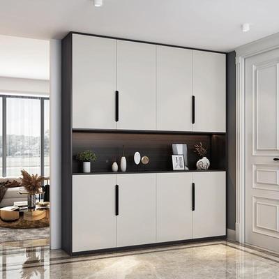 现代简架约实鞋木颗粒量柜家用小户型大容收2044纳玄关鞋定制鞋柜