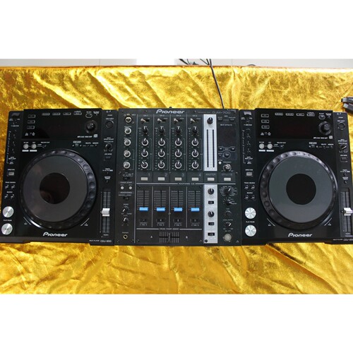 850 DJ打碟机+700混音台 全套 U盘 CD打碟