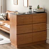 北欧实木岛台家用客厅隔断收纳吧台桌小户型创意多功能置物储物柜