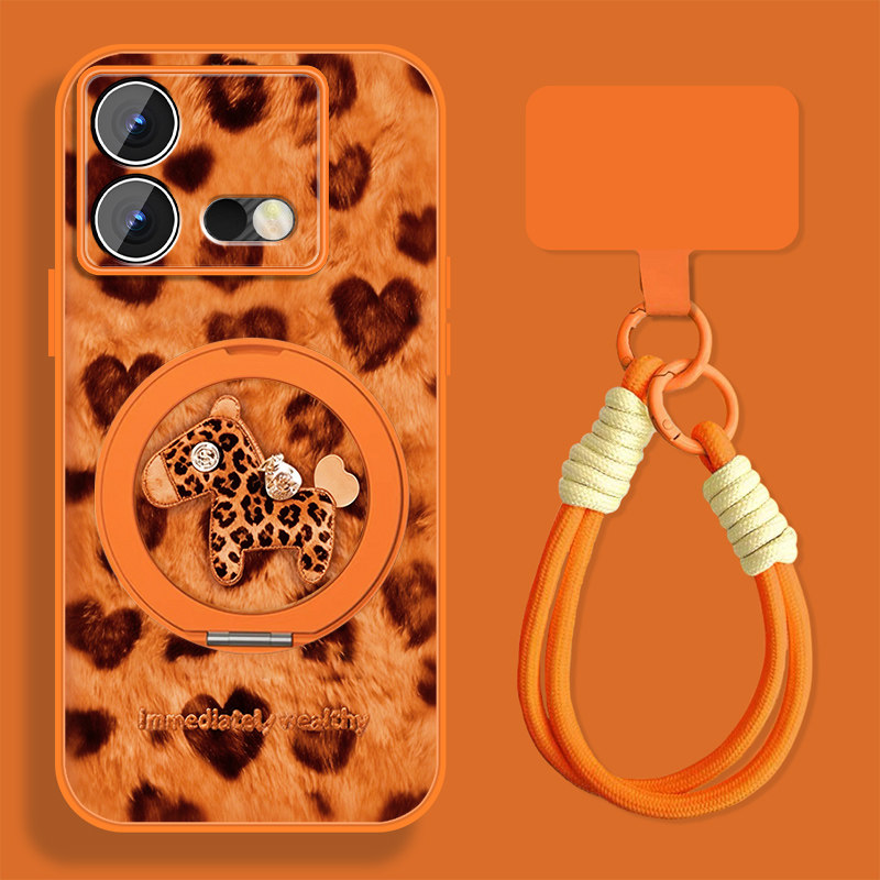 爱心小马适用vivoiqooneo8手机壳女豹纹iqooneo8pro新款新年Neo8本命年viv0小羊皮保护套爱酷全包防摔磁吸,3C数码配件,手机保护套/壳,淘宝优惠券,粉丝福利购,淘宝优惠卷