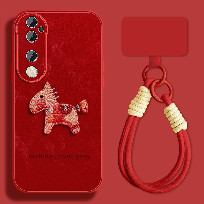 适用福气小马vivos19手机壳女可爱s19pro新款新年本命年小羊皮S18e保护套全包por防摔viv0硅胶vivi挂绳外壳,3C数码配件,手机保护套/壳,淘宝优惠券,粉丝福利购,淘宝优惠卷