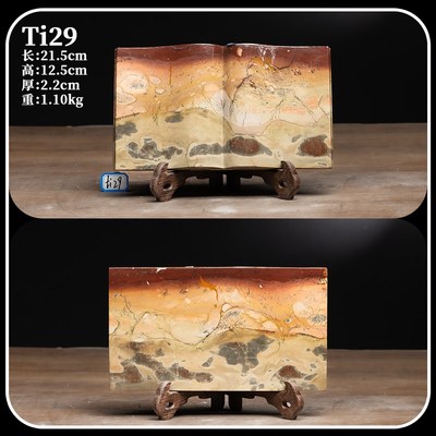 内有多款广西国画石草花石画面石观赏石奇石来运转镇宅精品摆件-1