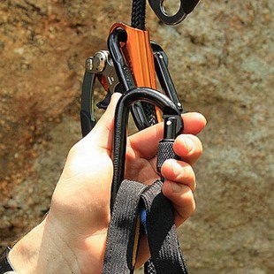 A278N 主锁 D扣 户外登山扣攀岩锁具 承重锁扣下降器 可承重2.6吨