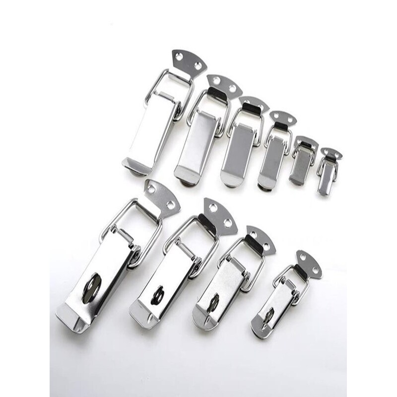 不锈钢搭扣 DKB/DKC-1/2/3/4挂锁锁扣箱扣卡扣弹簧鸭嘴扣