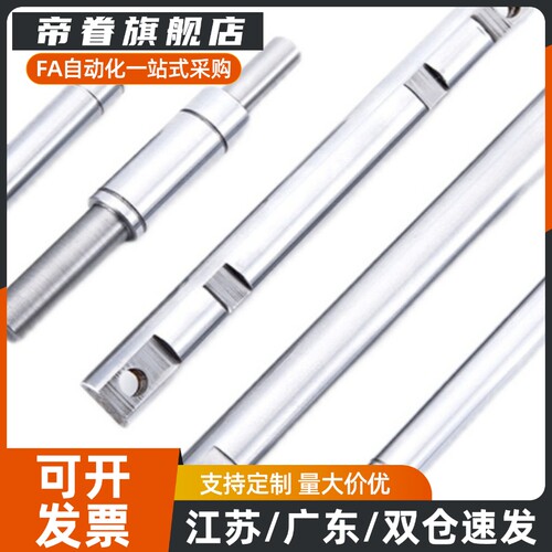 16导向轴两端内螺纹ESB-D20-100-M8-N6轴加工定制10/12