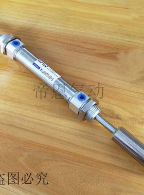 亚德客可调气缸MIJ10/12/16 X50X60X75X100X125X150-20S-30S-50S