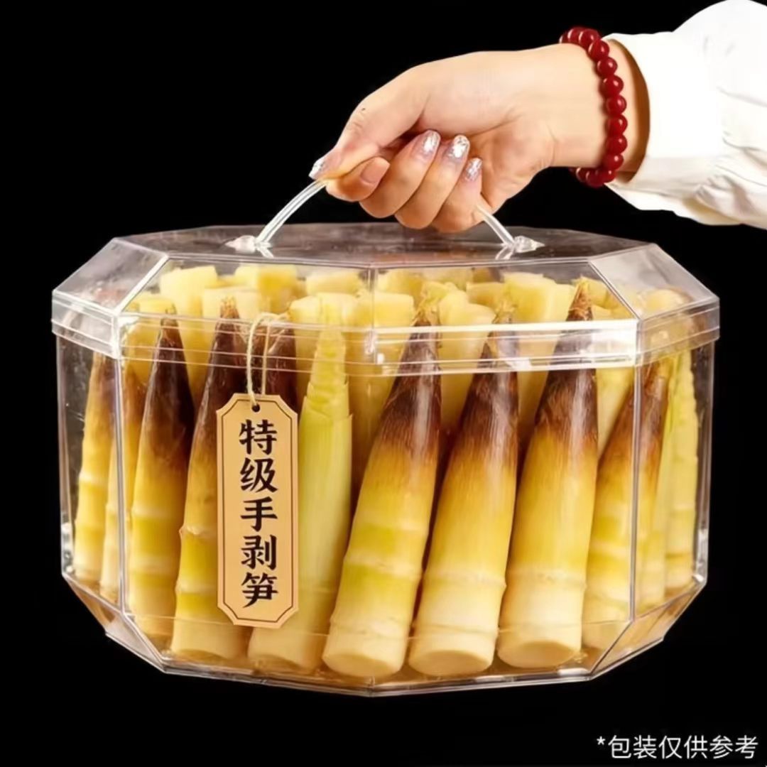 2026即食手剥笋肉厚脆嫩手拨笋开袋即食香辣泡椒老汤味小零食番茄