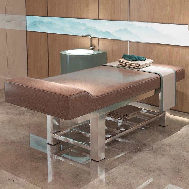 不锈钢洗浴搓澡床 澡堂洗浴专用搓背搓澡床 高档洗浴会所按摩床