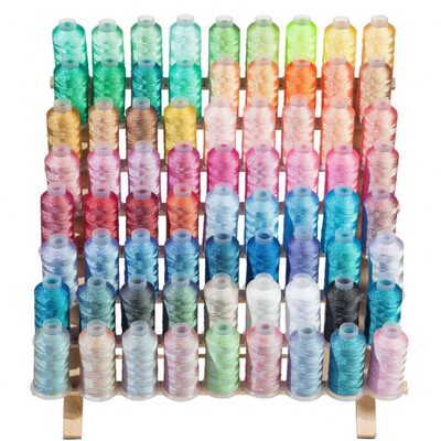 幻彩线大卷3 6 9 12股炫彩金银线幻彩股线幻彩大卷编绳