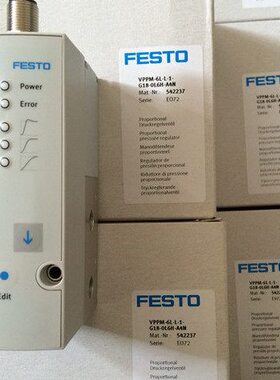 气动元件FESTO 比例调压阀 VPPM-6L-L-1-G18-0L6H-A4N 542237