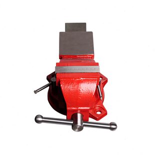 德国进口工业级铸铁加重型台虎钳多功能精密木工台钳工作