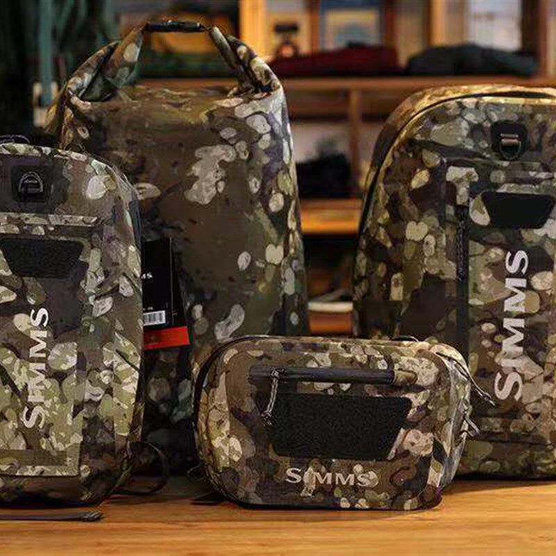 21款SIMMS 渔具包背包腰包单肩包防水包飞蝇路亚多功能运动钓鱼包