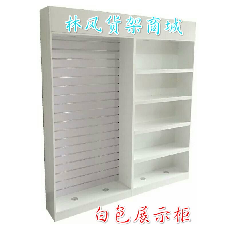 木质手机配件展示柜潮品展示柜槽板柜台挂件展柜数码挂件柜台立柜