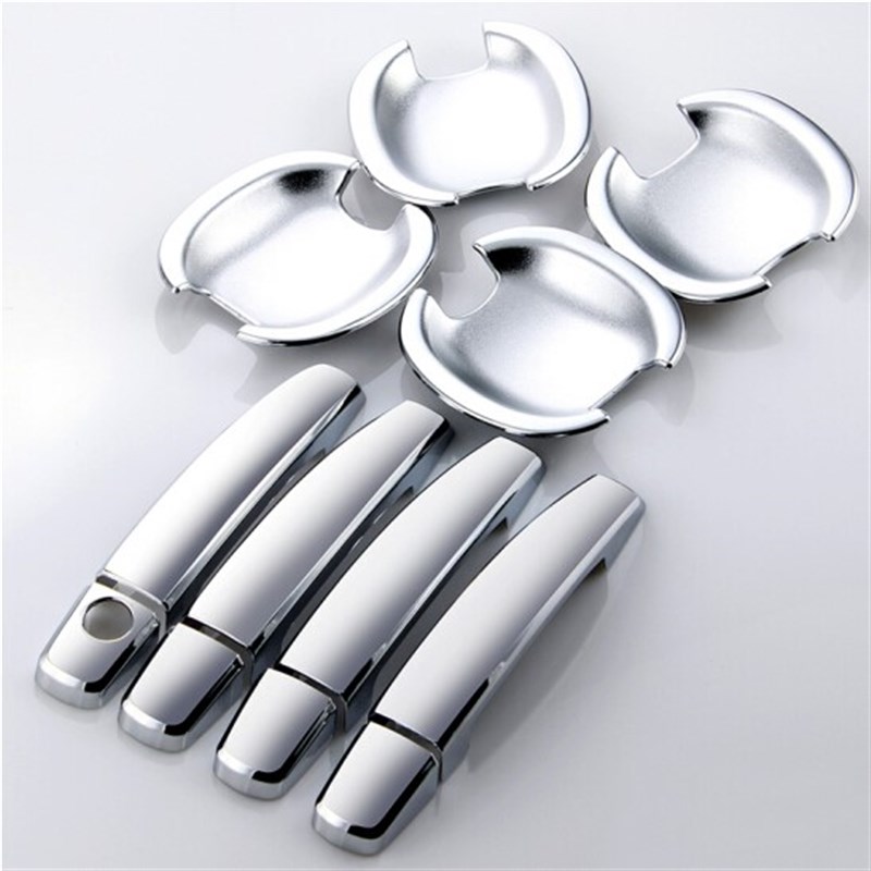 雪铁龙全新爱丽舍C4L世嘉c2凯旋C3-XR专用改装饰门碗拉手门把手贴