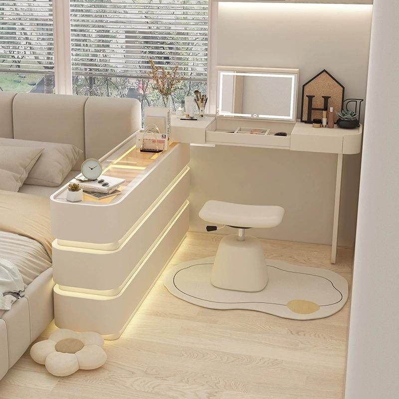 轻奢岩板卧室梳妆台一体斗柜现代简约伸缩化妆桌收纳柜佛山,电子元器件市场,其它元器件,淘宝优惠券,粉丝福利购,淘宝优惠卷