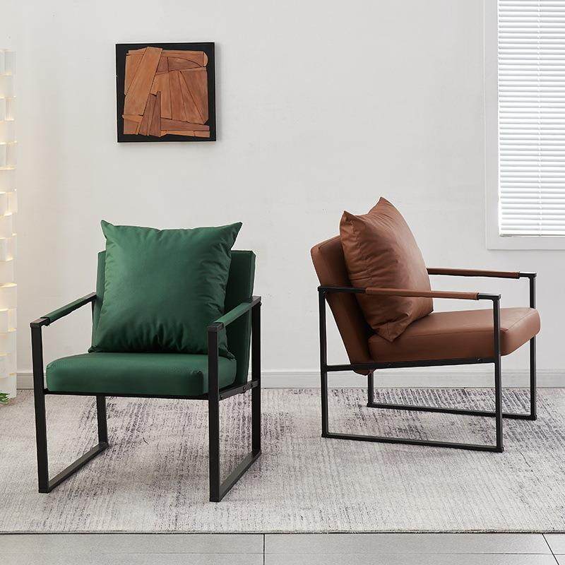 北欧单人沙发椅懒人沙发意式轻奢铁艺简约休闲椅小户型客厅老虎椅,电子元器件市场,其它元器件,淘宝优惠券,粉丝福利购,淘宝优惠卷
