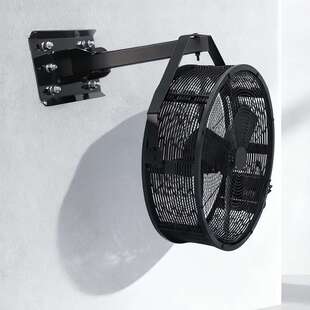 移动永磁无刷风机强风低噪音档速可调工业风扇大型工业挂壁式风扇