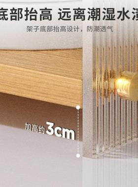 分桌面置物架收亚力小书架办公室桌上文件克FZP纳家用写字台整理