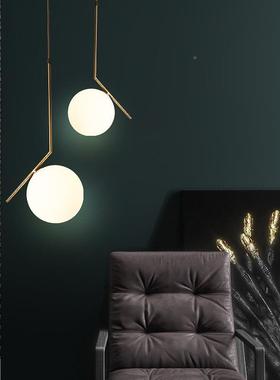 北欧后现代床简约灯餐厅台卧室头小吊轻奢个70853性创意网红魔豆