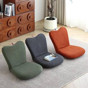 榻榻米座椅可折叠床上靠背椅飘窗椅子小沙发躺椅坐垫一体靠椅单人